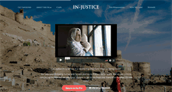 Desktop Screenshot of injusticefilm.com